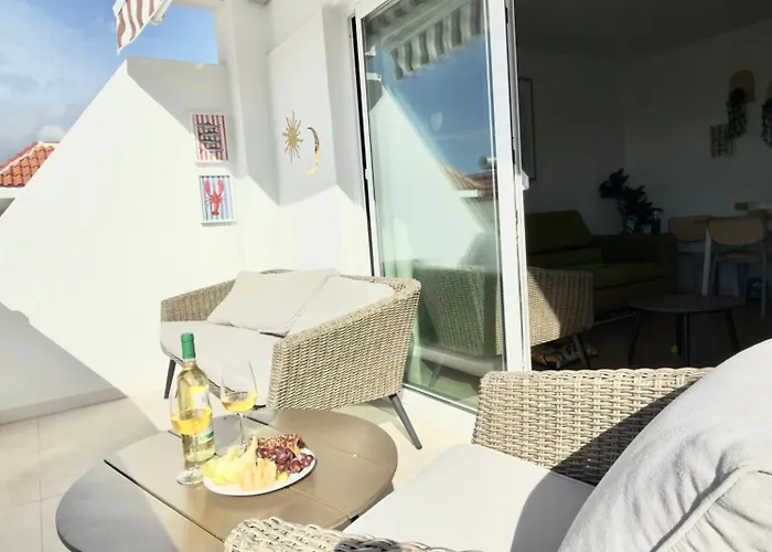 Beachkeys House - Flat In Americas, Sea&pool View Apartment Arona (Tenerife)